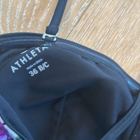 Athleta Floral Fade Bandeau Tankini - Picture 7 of 8